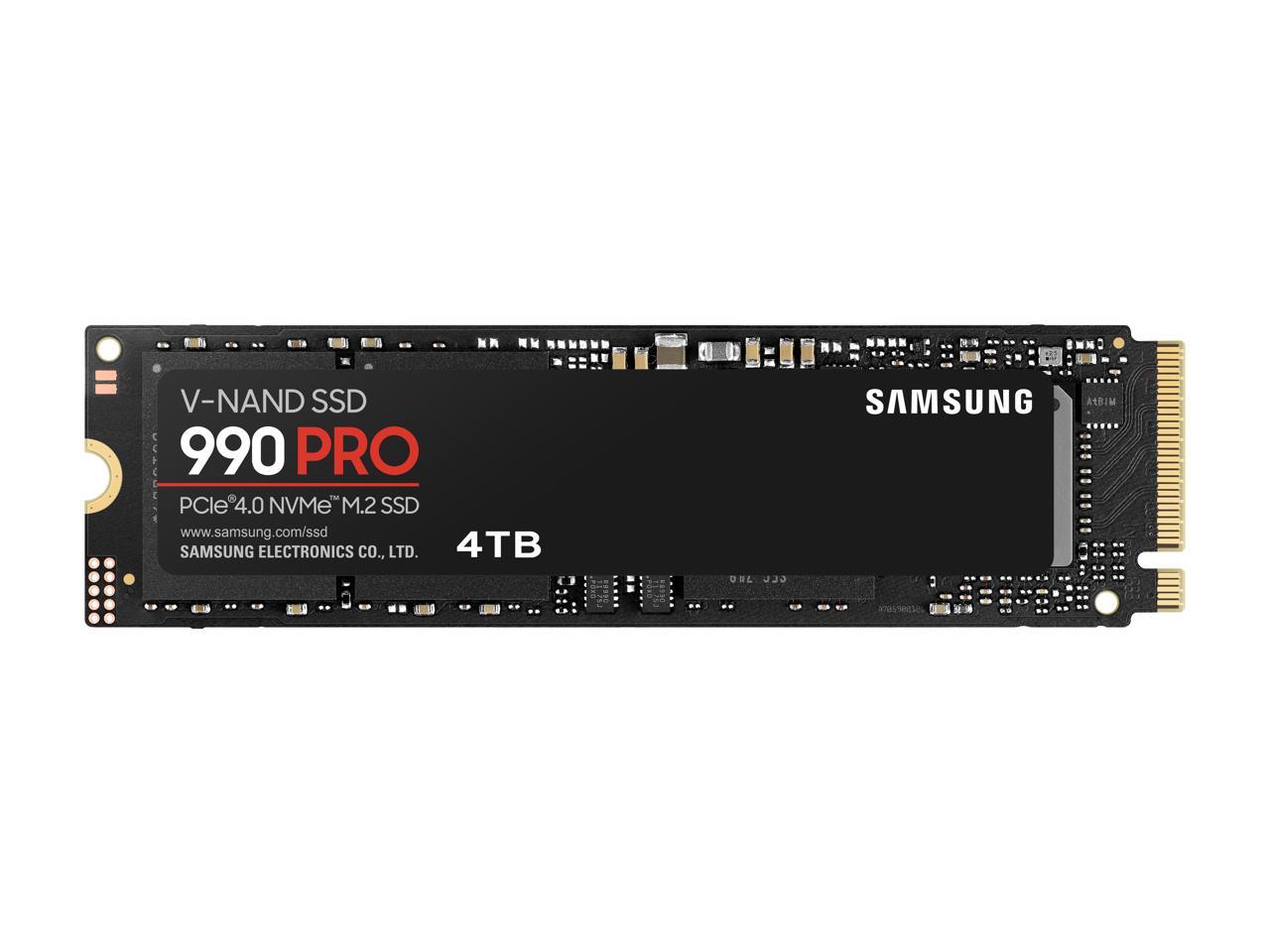 Buy Samsung 990 PRO MZ-V9P4T0B - SSD - 4 TB - PCIe 4.0 x4 (NVMe)