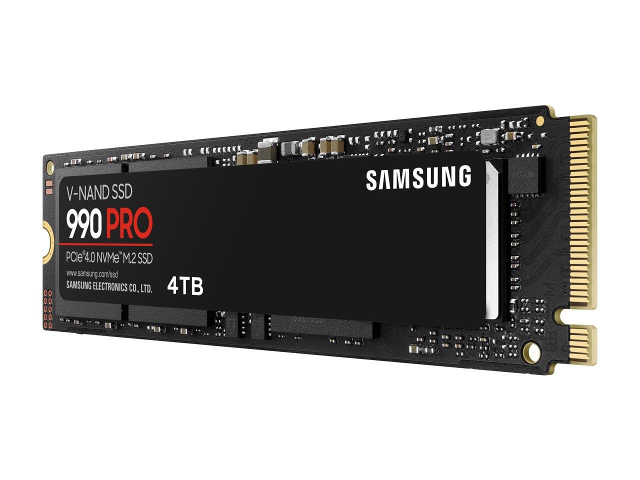 Buy Samsung 990 PRO MZ-V9P4T0B - SSD - 4 TB - PCIe 4.0 x4 (NVMe)