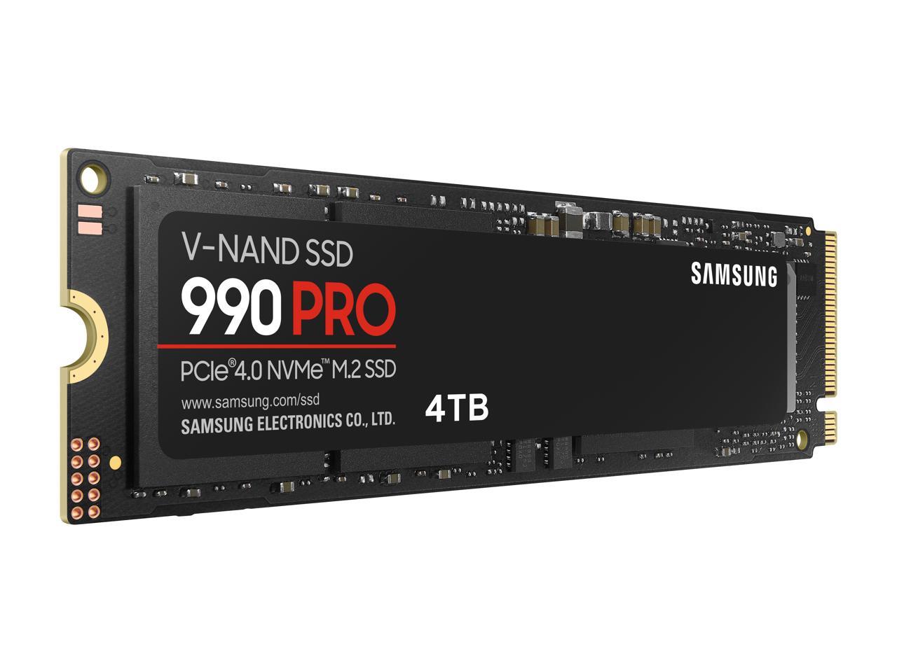 Buy Samsung 990 PRO MZ-V9P4T0B - SSD - 4 TB - PCIe 4.0 x4 (NVMe)