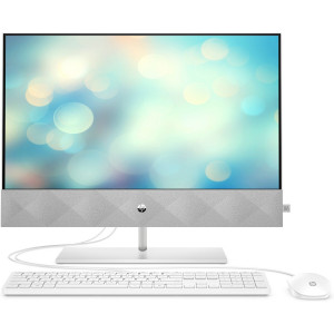 Buy HP AIO Pavilion 24-K1188nh i7-11700T 16GB/1TB/MX350-2GB/23.8FHD/N-TCH/DOS/WHITE/ENG