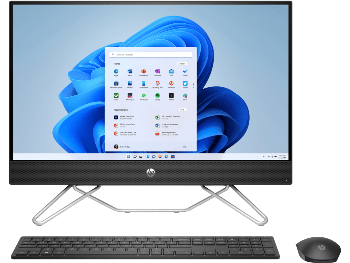 Buy HP All-in-One 60.5 cm(23.8)-cb1802 Desktop PC